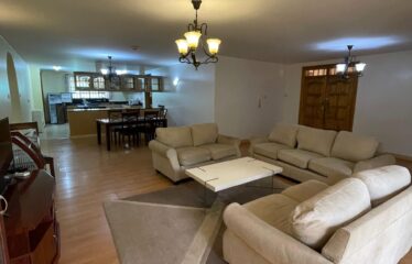 Elegant Fully Furnished 3-Bedroom Apartment + DSQ with Private Garden for Rent | Brookside, Westlands