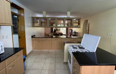 Elegant Fully Furnished 3-Bedroom Apartment + DSQ with Private Garden for Rent | Brookside, Westlands