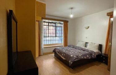 Elegant Fully Furnished 3-Bedroom Apartment + DSQ with Private Garden for Rent | Brookside, Westlands