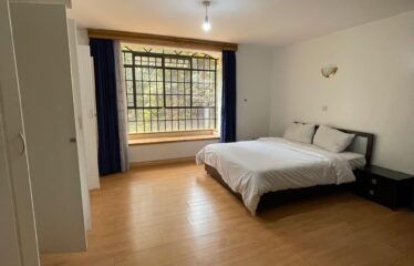 Elegant Fully Furnished 3-Bedroom Apartment + DSQ with Private Garden for Rent | Brookside, Westlands
