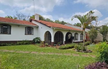 Luxury 4 Bedroom Bungalow with DSQ for Rent in Loresho,Nairobi. | Private garden.