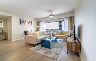 Luxury Fully Furnished & Serviced 2-Bedroom Apartment For Rent In Riverside Drive, Nairobi .